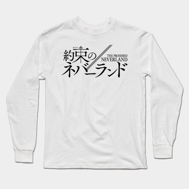 The Promised Neverland logo Long Sleeve T-Shirt by Shiromaru